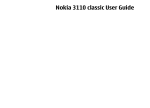 PDF Nokia 3110 classic User Guide
