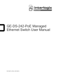 GE-DS-242-PoE Managed Ethernet Switch User Manual