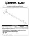 Rhino-Rack Roff Racks User Manual