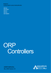 ORP Controllers - Aquarius Technologies Pty Ltd