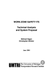 WORK-ZONE SAFETY ITS Technical Analysis and