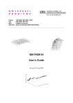 Matfem User`s Guide - Universität Kassel