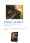 Cronalyser - User Manual