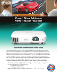 Epson® Silver Edition — Home Theater Projector