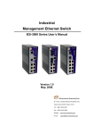 Industrial Management Ethernet Switch IES