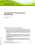 ChromaFlash™ Plant Chromatin Extraction Kit