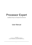 Processor Expert - University of New Hampshire