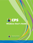 CPS User`s Guide