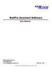 RailPro Assistant Software User Manual Rev 1.02