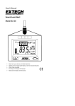 User`s Manual Sound Level Alert Model SL130