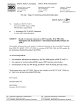 Comments on ISO Committee Draft 3901 (2nd)