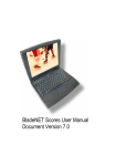 BladeNET Scores User Manual Document Version 7.0