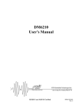 DM6210 User`s Manual - RTD Embedded Technologies, Inc.