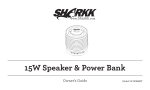 15W Speaker & Power Bank