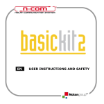 en user instructions and safety - N