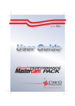 Mastercam HSM Performance Pack User Guide