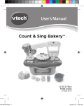 User`s Manual Count & Sing BakeryTM