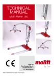 Molift Mover 180 Technical Manual
