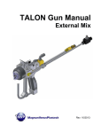 TALON EXTERNAL MIX GUN MANUAL