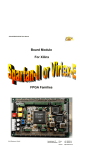 FPGA board user manual