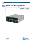 SnapSAN Manager Suite User Guide
