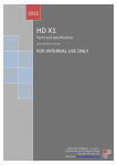 HD X1
