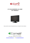 21” LCD LED MONITOR, 16:9, HDMI ART. HMON621A