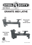 GRANITE MIDI LATHE