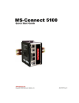 MS-Connect 5100 Quick Start Guide