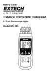 Extech SDL200 Datalogging Thermometer