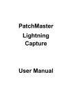 PatchMaster Lightning Capture User Manual