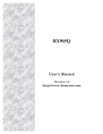 RX965Q Manual ver1.00 - BCM Advanced Research