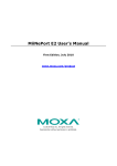 MiiNePort E2 User`s Manual