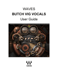 Waves Butch Vig Vocals User Guide