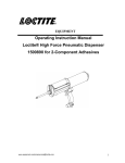 Operating Instruction Manual Loctite® High Force Pneumatic