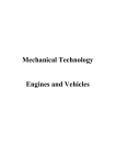 Mechanical Technology Engines and Vehicles - CBIE-BCEI