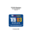 TCO`03 Displays