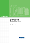 Advantech APAX-5522PE User Manual