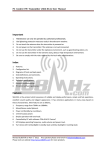 FM transmitter SDA-01A User Manual