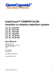 IndelCheckTM CRISPR/TALEN insertion or deletion