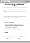 Admin Logger - User Manual