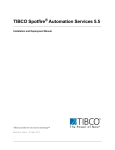TIBCO Spotfire® Automation Services 5.5