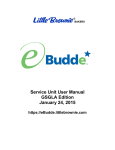 Service Unit eBudde Training Manual