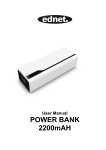 POWER BANK 2200mAH