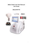 808nm Diode Hair Removal Laser User Guide