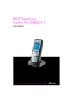 DECT Telephones Comfort Pro CM 500/510 (As of
