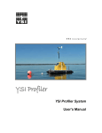 YSI Profiling Systems Manual - YSI Integrated Systems & Services