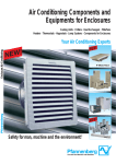 Air Conditioning Components and Equipments for Enclosures