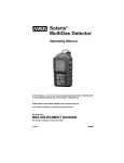 Solaris® MultiGas Detector