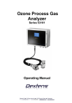 Ozone Process Gas Analyzer